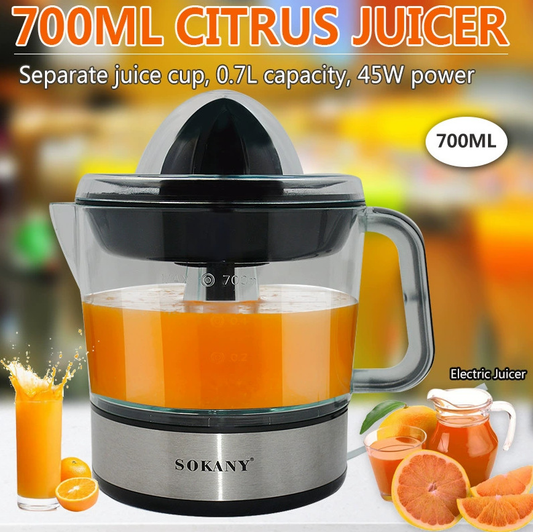 Electric Citrus Juicer Squeezer, Portable Fruit Juice Press Machine UK Plug 230V For Ghana Home Kitchen