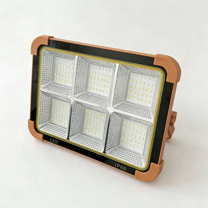 Solar LED Flood Light, IP66 Waterproof Outdoor Solar Security Light, Solar Powered Flood Lamp for Ghana Home Farm Shop Construction Site