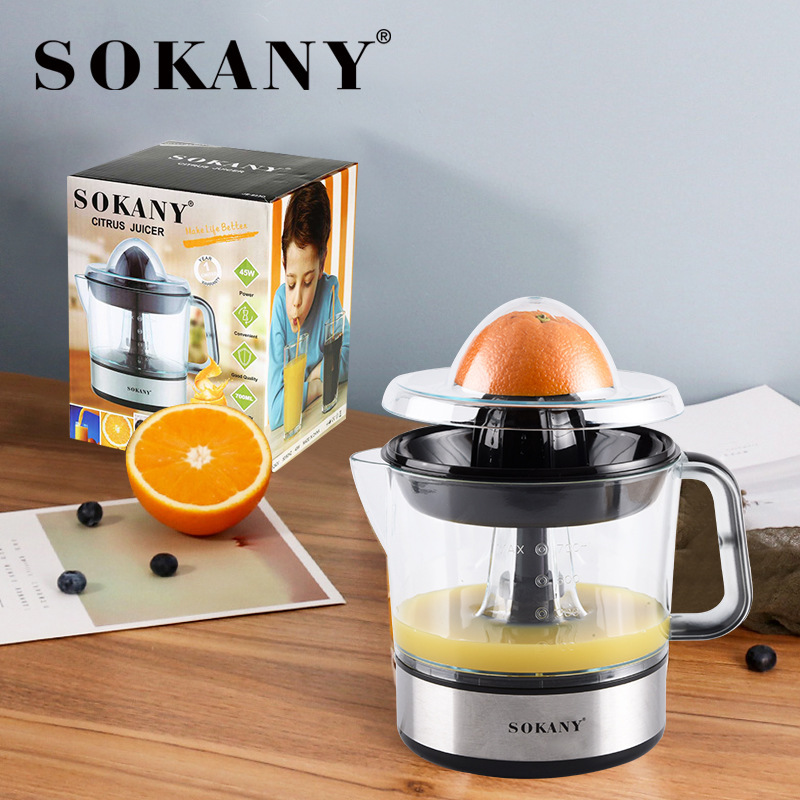 Electric Citrus Juicer Squeezer, Portable Fruit Juice Press Machine UK Plug 230V For Ghana Home Kitchen