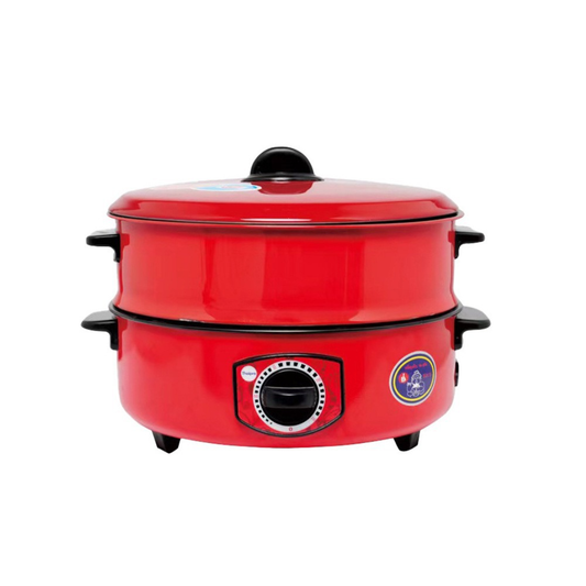 Multi‑Function Electric Cooking Pot, UK G‑Type Plug 230V 50Hz Non‑Stick Pan For Ghana Home Kitchen