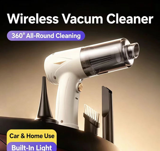 Wireless Handheld Vacuum Cleaner, UK G‑Type Plug 230V 50Hz, Portable For Car & Home Use In Ghana